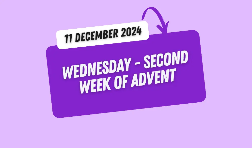 Catholic Mass Readings and Reflection December 11, 2024 1 Catholic Mass Readings and Reflection December 11, 2024