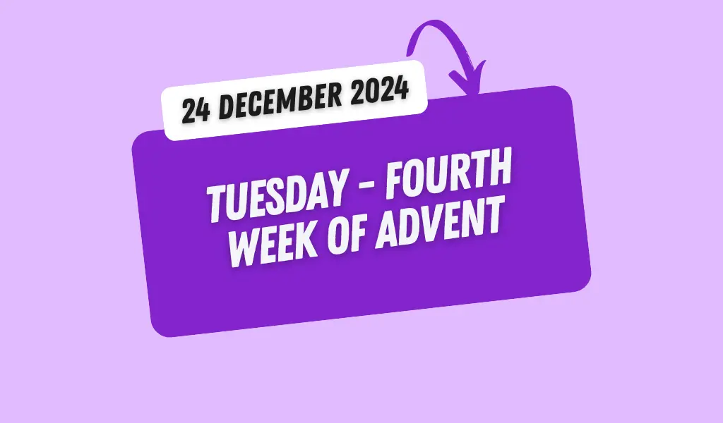 Catholic Mass Readings and Reflection December 24, 2024 1 Catholic Mass Readings and Reflection December 24, 2024