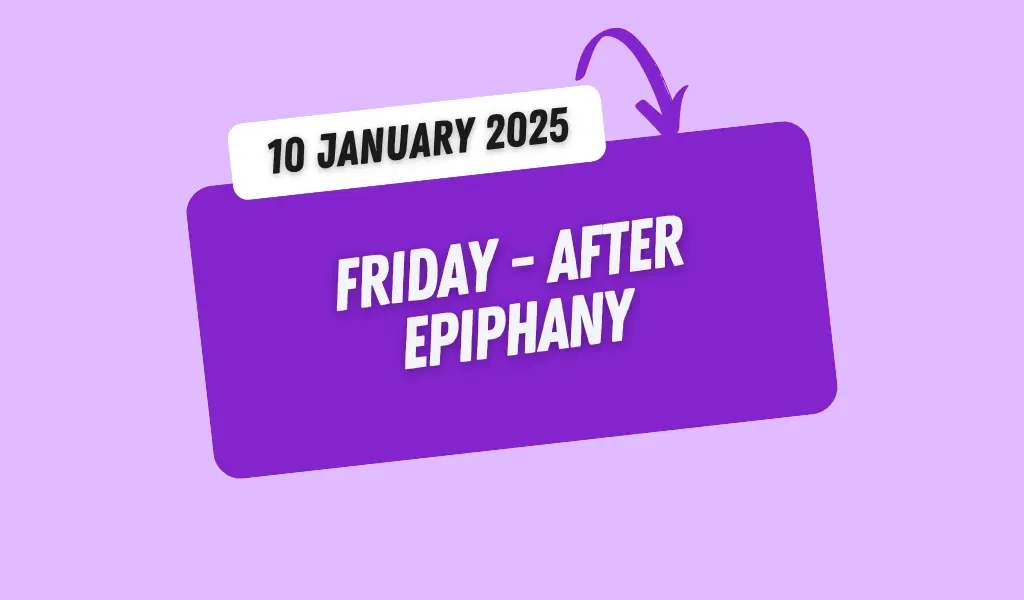 Catholic Mass Readings and Reflection January 10, 2025 1 Catholic Mass Readings and Reflection January 10, 2025