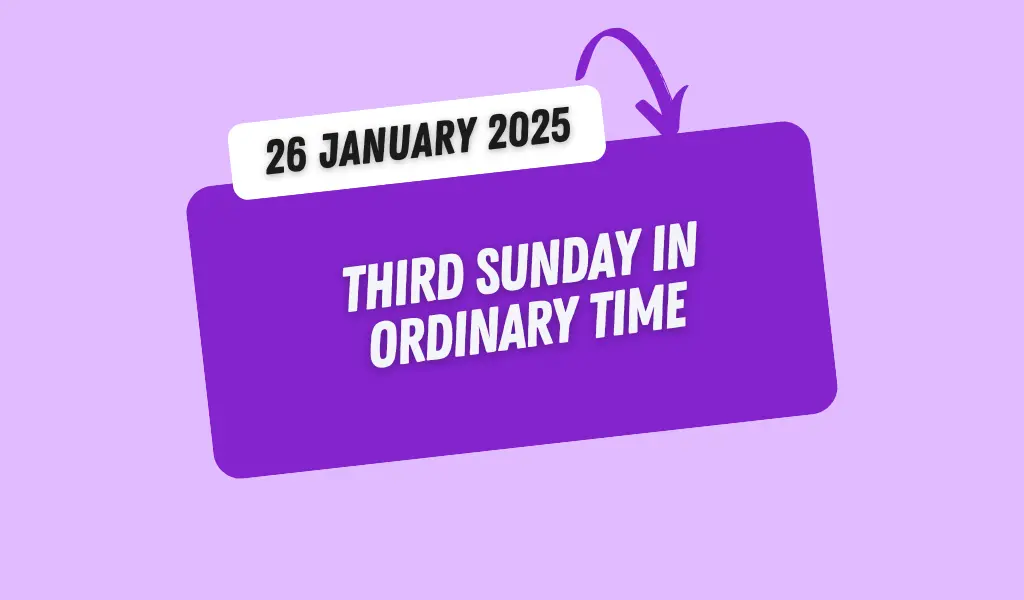 Catholic Mass Readings and Reflection January 26, 2025