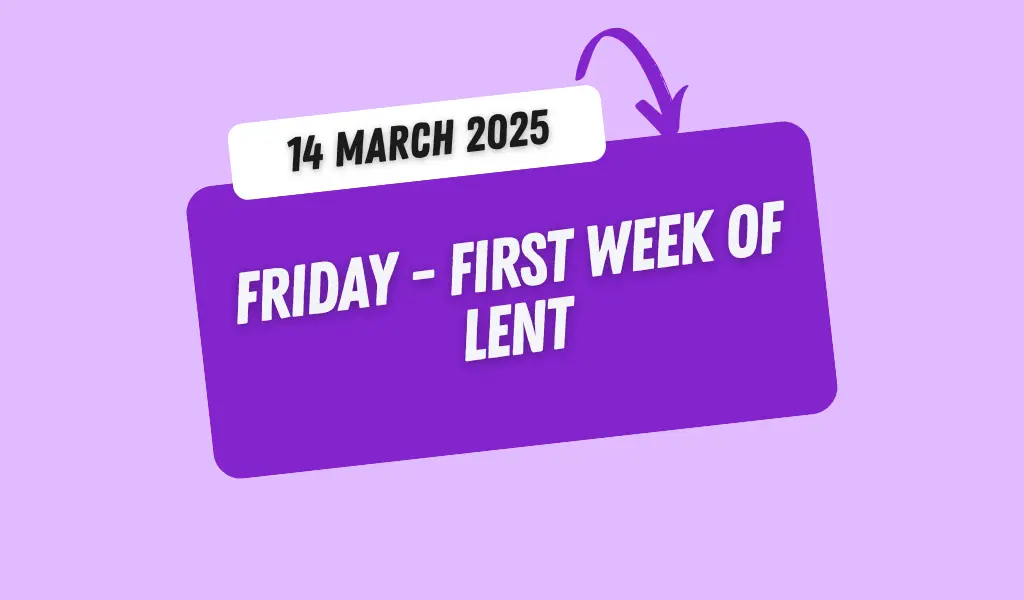 Catholic Mass Readings and Reflection March 14, 2025 1 Catholic Mass Readings and Reflection March 14, 2025