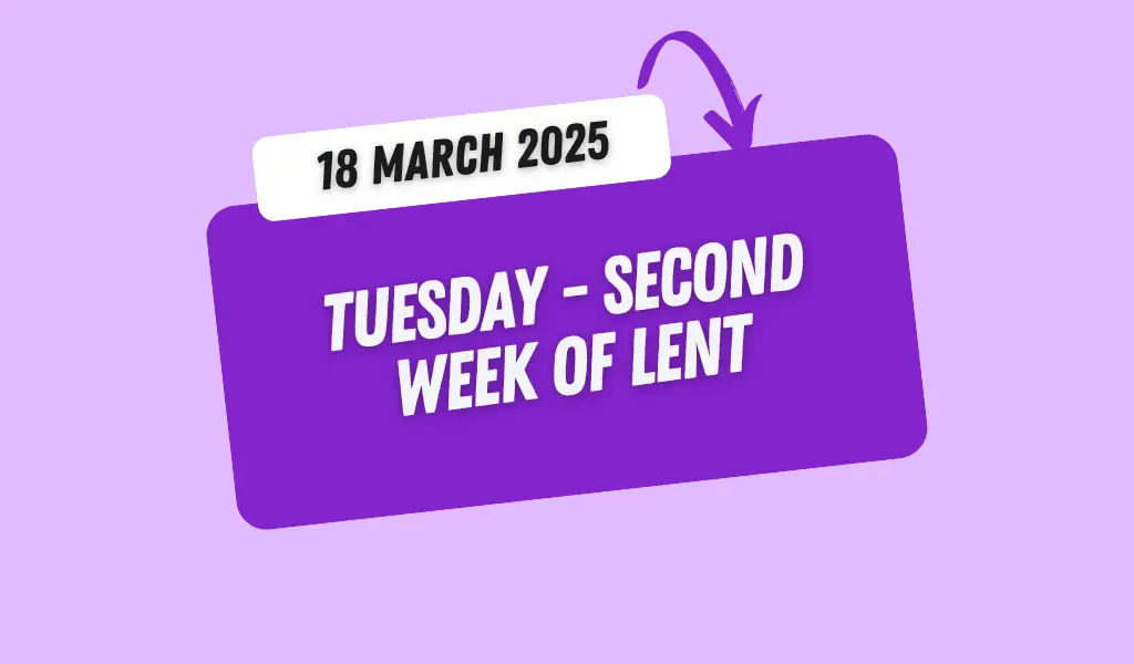 Catholic Mass Readings and Reflection March 18, 2025 1 Catholic Mass Readings and Reflection March 18, 2025