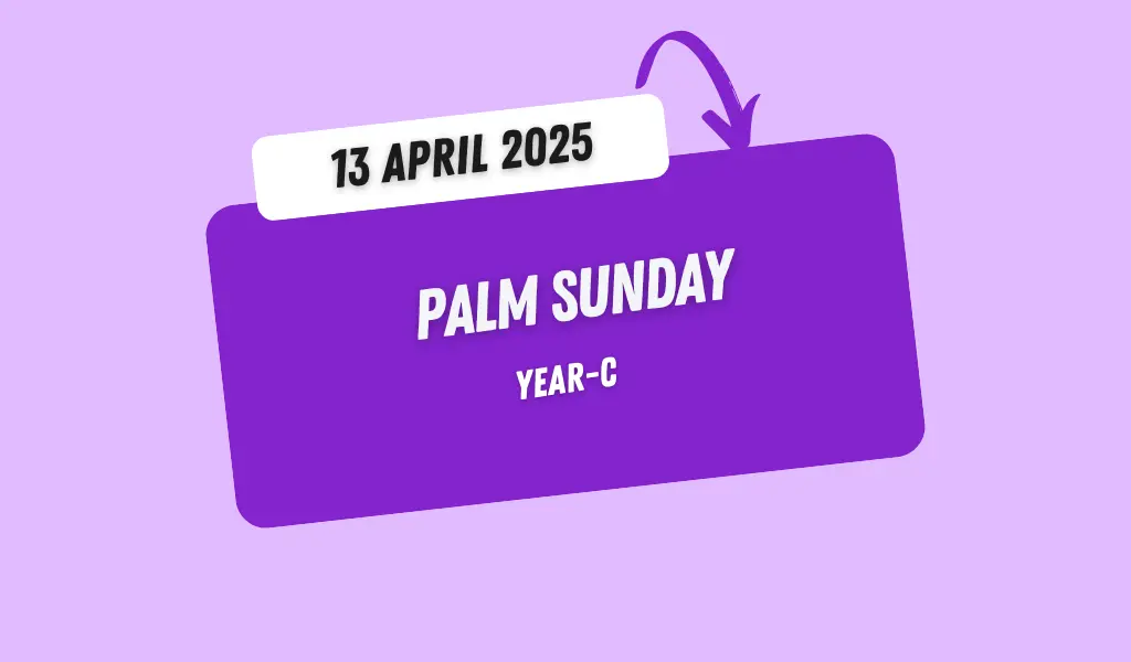 Catholic Mass Readings and Reflection April 13, 2025 1 Catholic Mass Readings and Reflection April 13, 2025