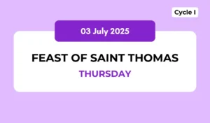 Catholic Mass Readings and Reflection July 03, 2025