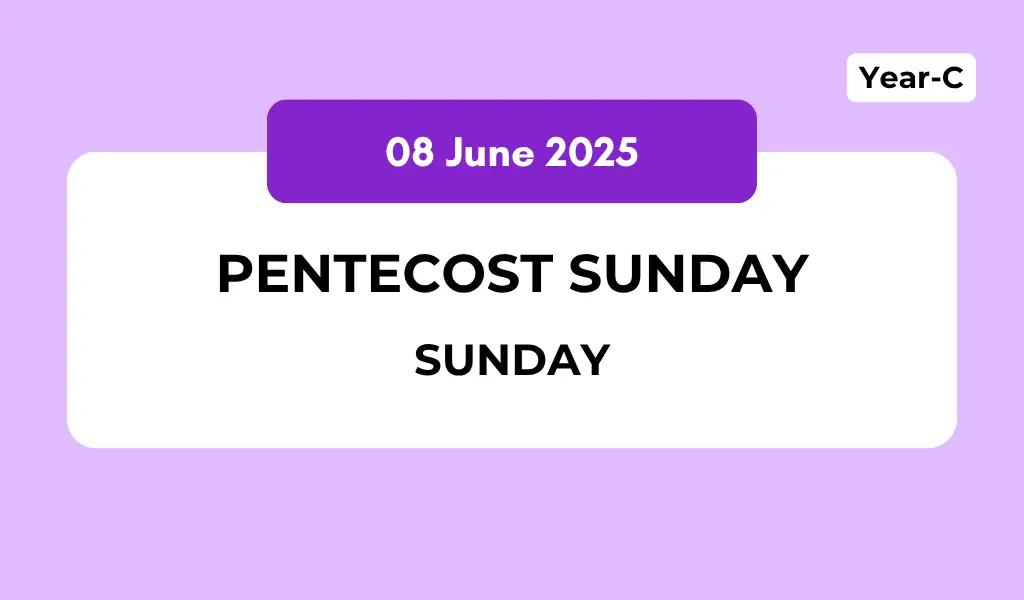 Catholic Mass Readings and Reflection June 08, 2025