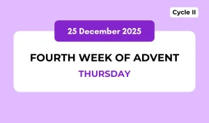 Catholic Mass Readings and Reflection December 25, 2025