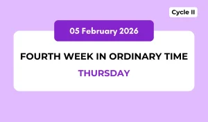 Catholic Mass Readings and Reflection February 05, 2026