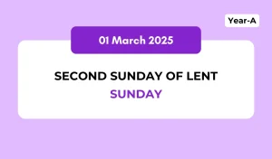 Catholic Mass Readings and Reflection March 01, 2026