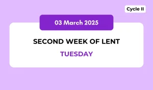 Catholic Mass Readings and Reflection March 03, 2026