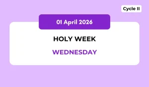 Catholic Mass Readings and Reflection April 01, 2026