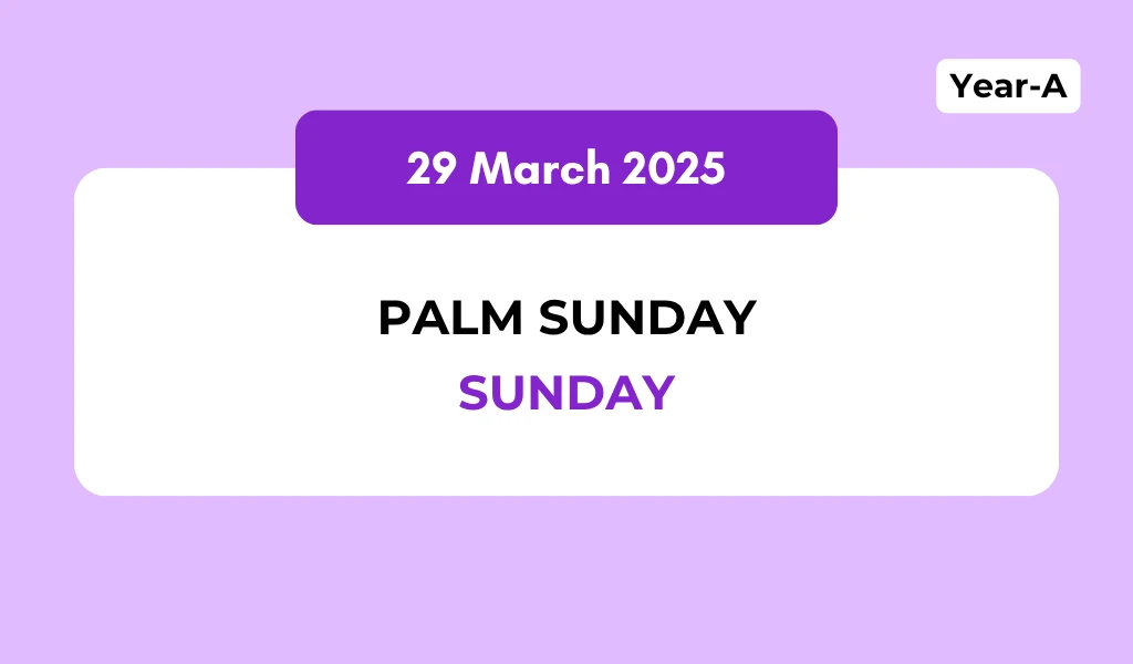 Catholic Mass Readings and Reflection March 29, 2026