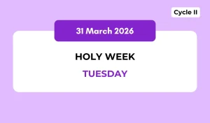 Catholic Mass Readings and Reflection March 31, 2026