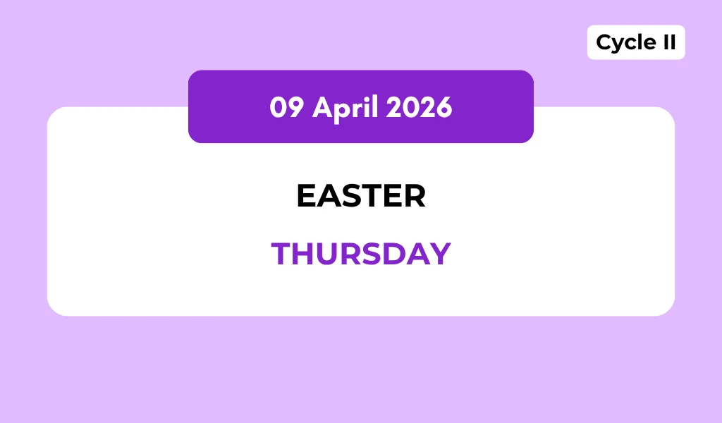 Catholic Mass Readings and Reflection April 09, 2026