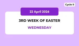 Catholic Mass Readings and Reflection April 22, 2026