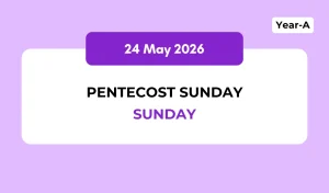 Catholic Mass Readings and Reflection May 24, 2026