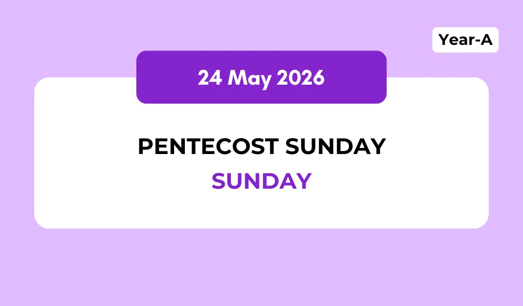 Catholic Mass Readings and Reflection May 24, 2026