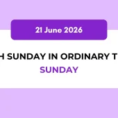 Catholic Mass Readings and Reflection June 21, 2026
