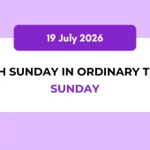 Catholic Mass Readings and Reflection July 19, 2026