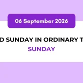 Catholic Mass Readings and Reflection September 06, 2026