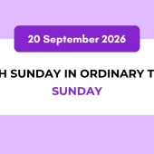 Catholic Mass Readings and Reflection September 20, 2026