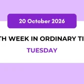 Catholic Mass Readings and Reflection October 20, 2026